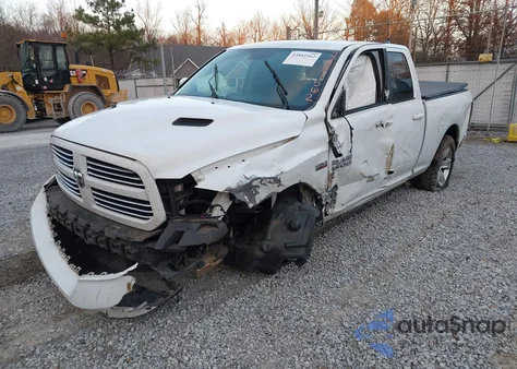 2016 Ram 1500 Sport from USA, damaged, VIN 1C6RR7HT1GS167591